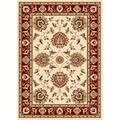 Infinity Home 5 ft. 3 in. x 7 ft. 3 in. Timeless Abbasi Traditional Area Rug - Ivory 36025